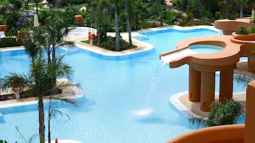 من حمّامات السباحة المغطاة، 5 من حمّامات السباحة الخارجية