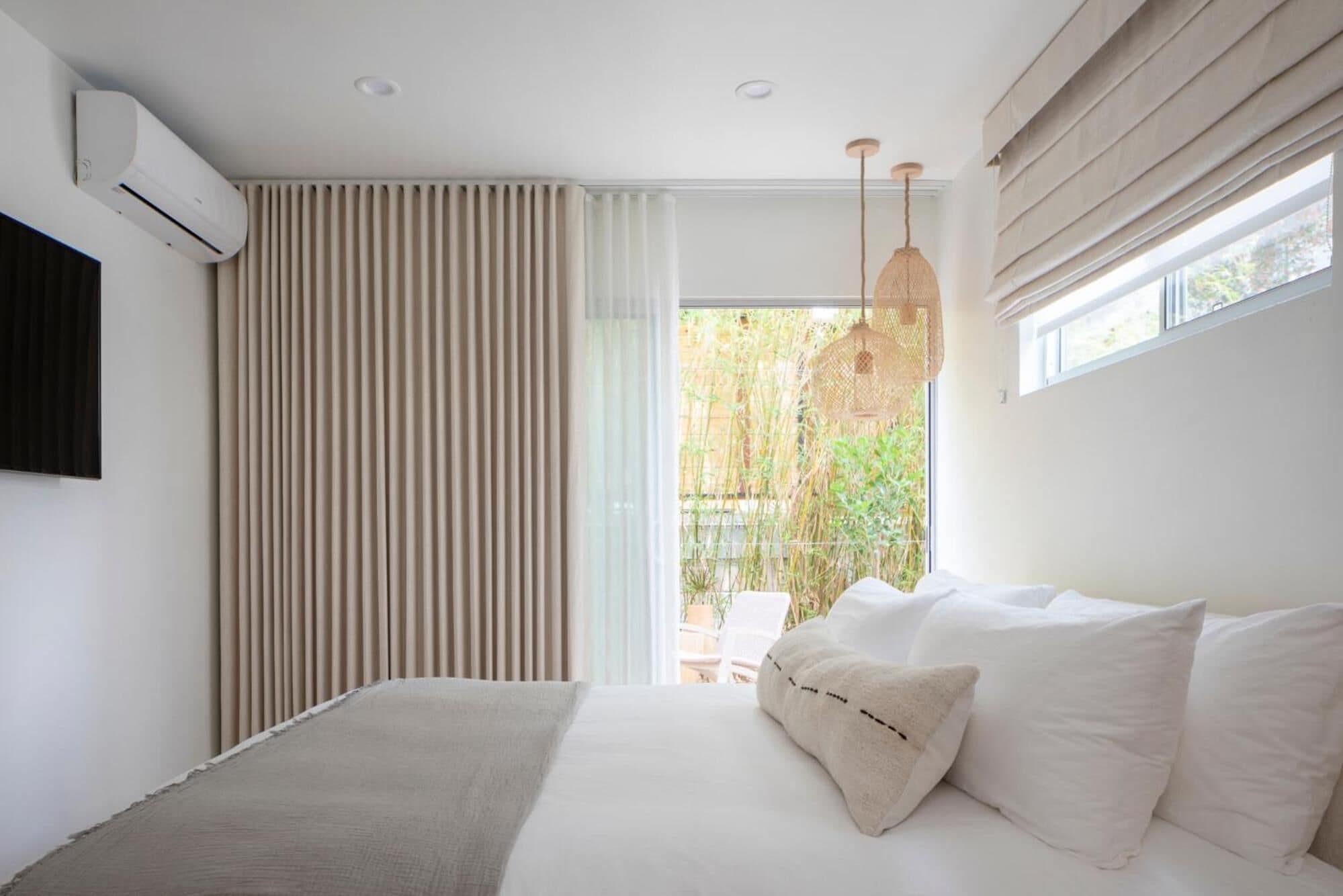 Premium bedding, pillow-top beds, minibar, desk