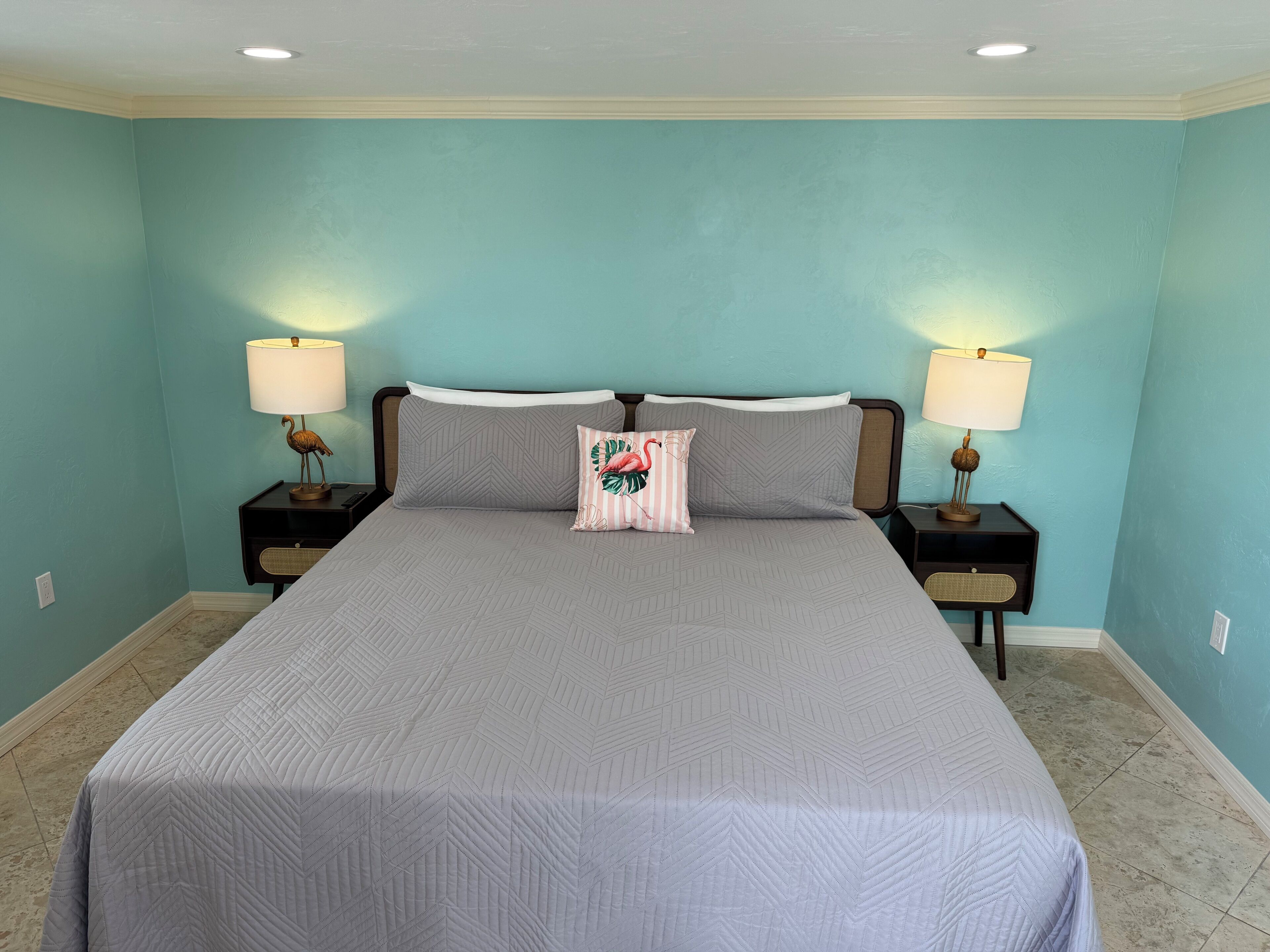 Studio, 1 kingsize-seng | Individuelt dekorert, individuelt innredet og strykejern/-brett