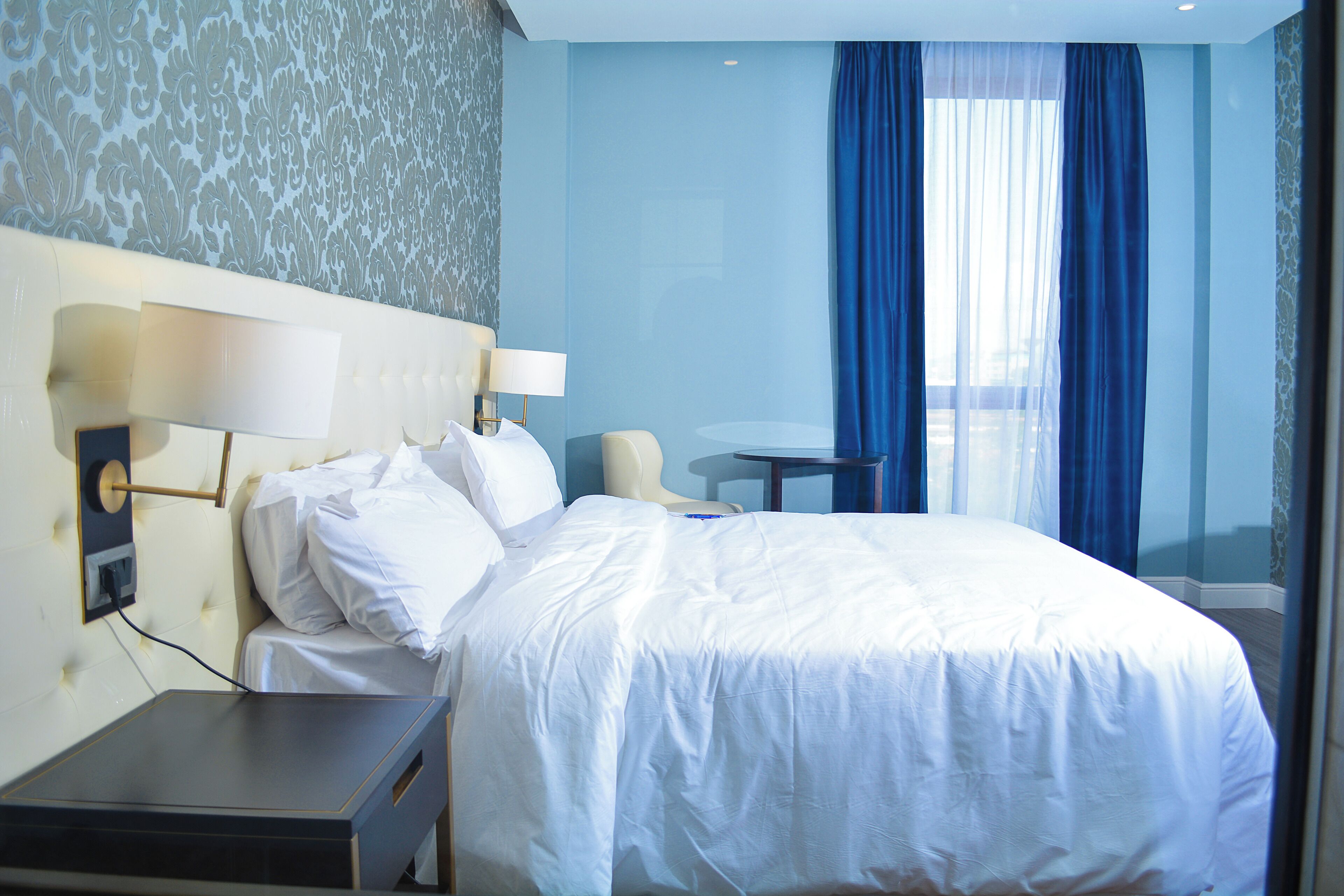 Deluxe Double Room | Egyptian cotton sheets, premium bedding, down duvets, minibar