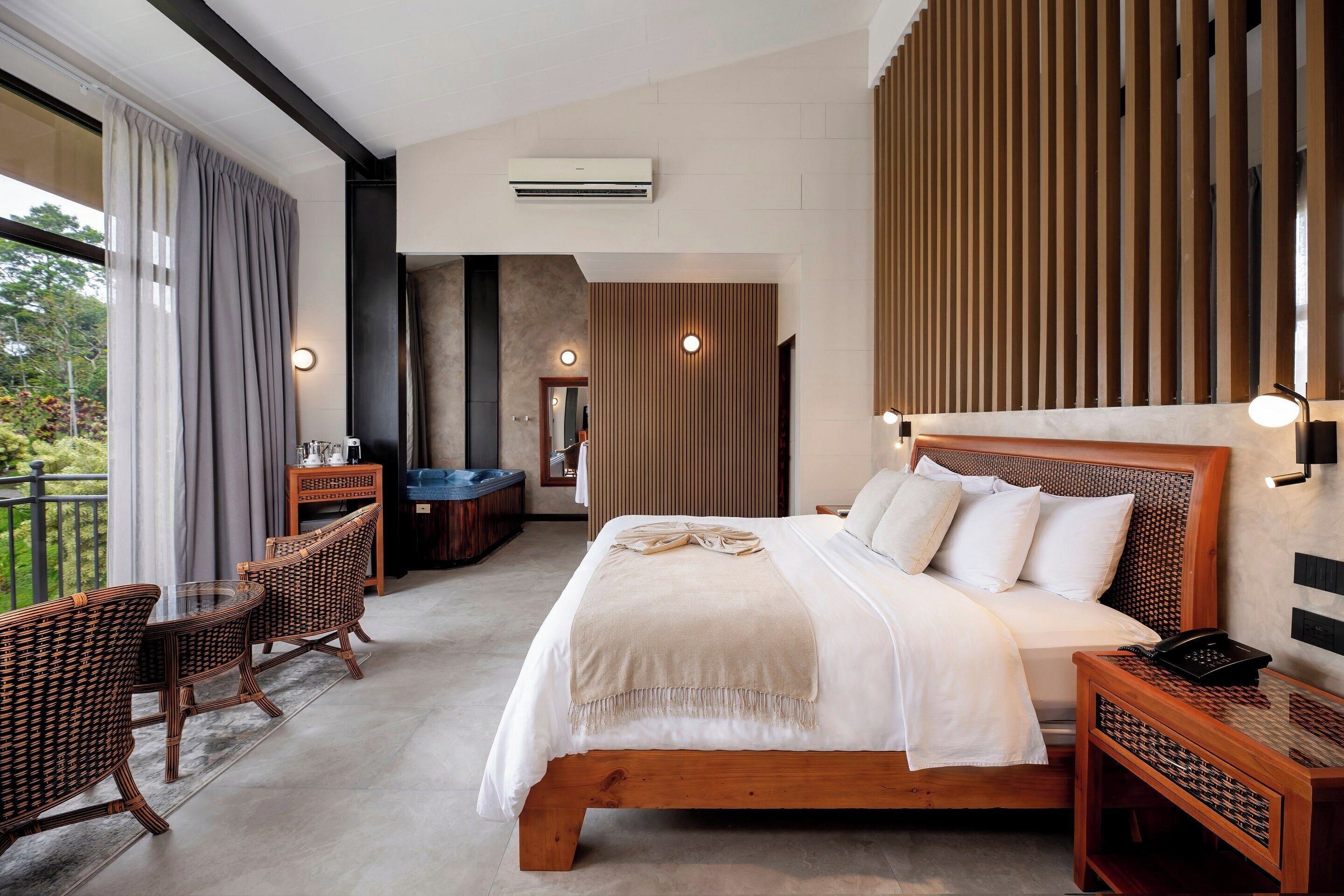 kioro suite | down duvets, minibar, in-room safe, desk