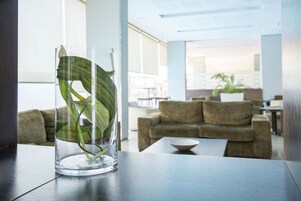 Sala de estar en el lobby