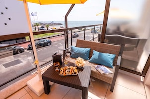 Family Room, 1 King Bed, Terrace, Sea View (with Sofabed) | Premium bedding, Select Comfort beds, in-room safe, desk