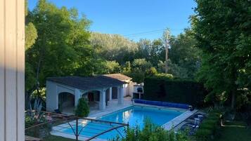 Superior Double Room, Pool View | Premium bedding, Select Comfort beds, in-room safe, desk