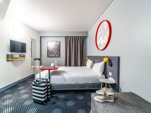 Premium bedding, pillowtop beds, in-room safe, individually furnished