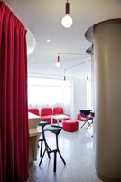 Sala de estar en el lobby