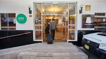 Facciata della struttura