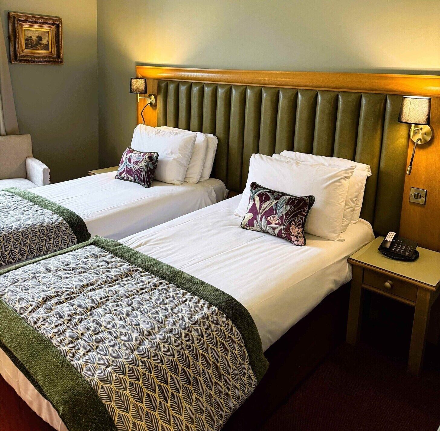 Desk, iron/ironing board, free WiFi, bed sheets