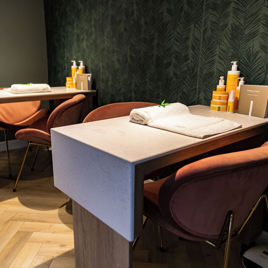 Body treatments, aromatherapy, hot stone massages, deep-tissue massages