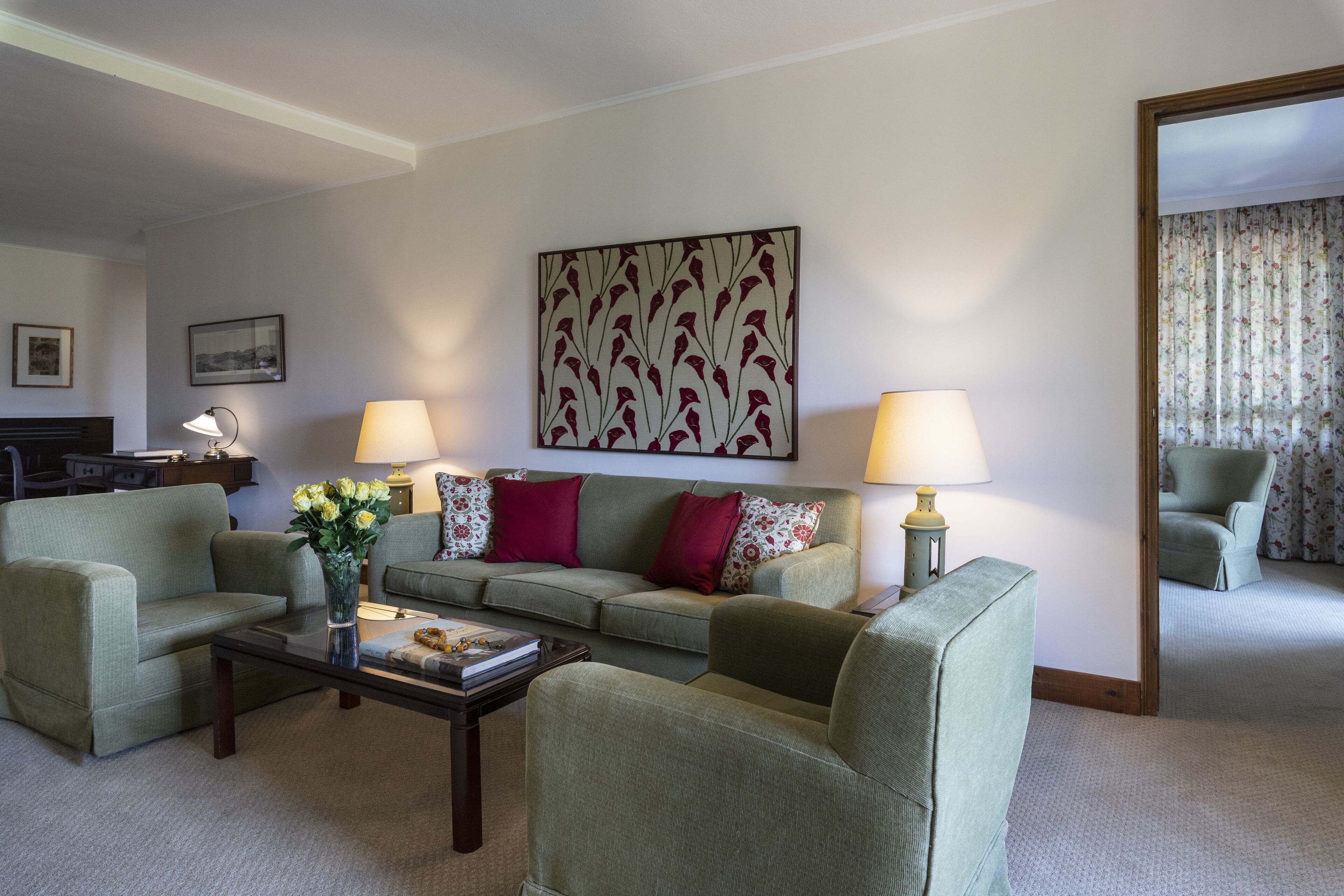 junior suite | living room | plasma tv, dvd player