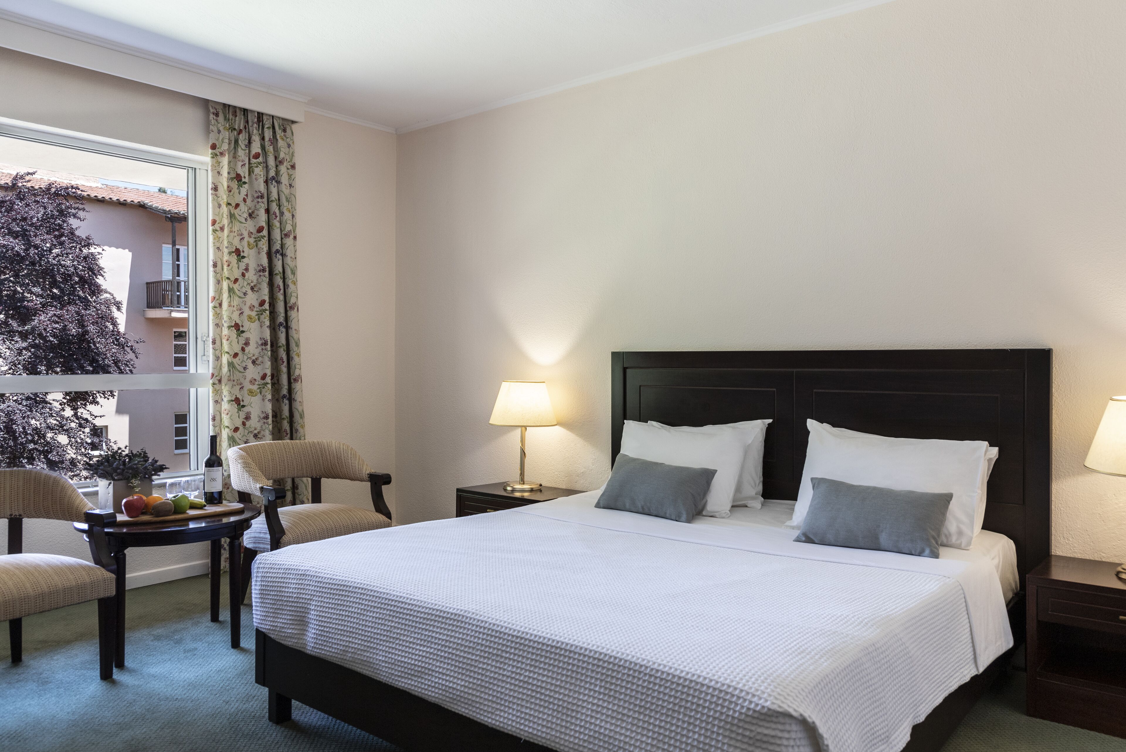 classic double room | hypo-allergenic bedding, down duvets, in-room safe, desk