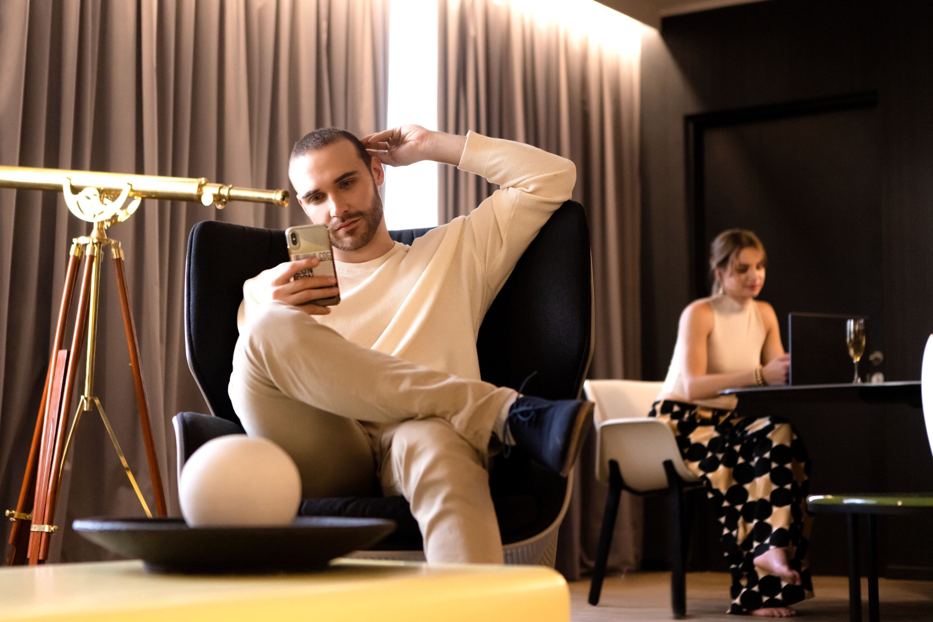 Presidential Suite, 1 King Bed | Minibar, in-room safe, desk, laptop workspace