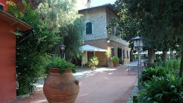 Entrada de la propiedad