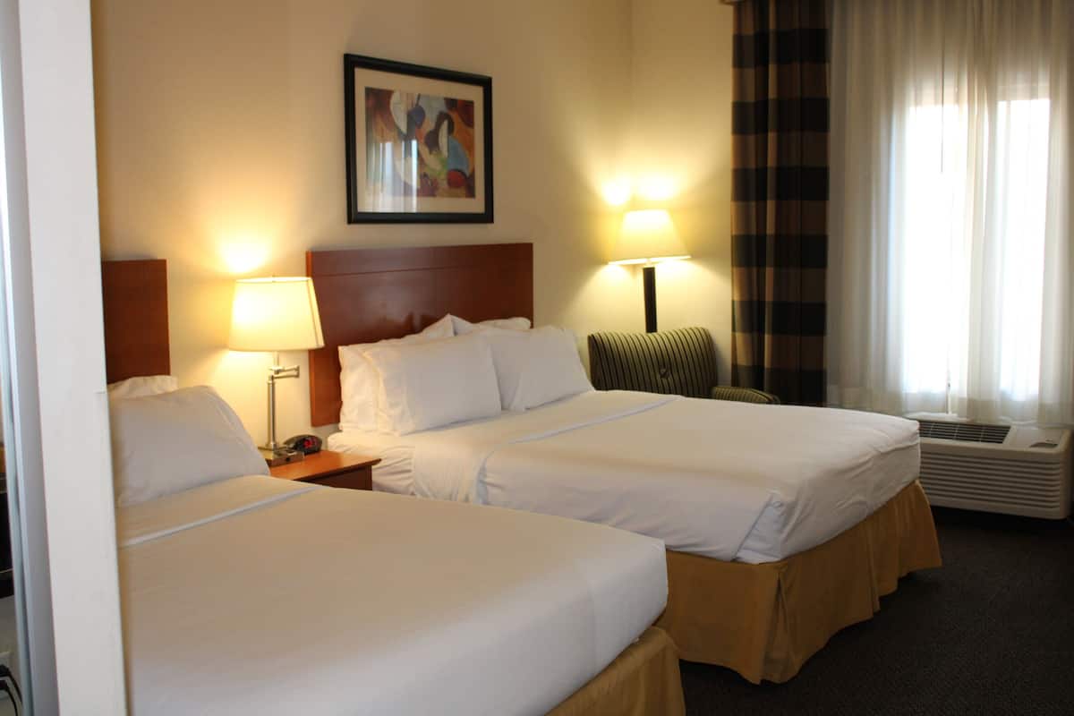 pillow-top beds, in-room safe, desk, laptop workspace