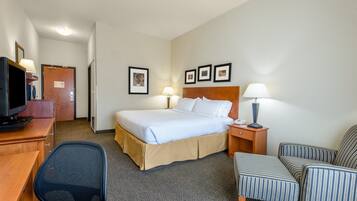 Bantalan ekstra lembut, brankas, dan meja kerja