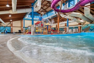 Una piscina techada
