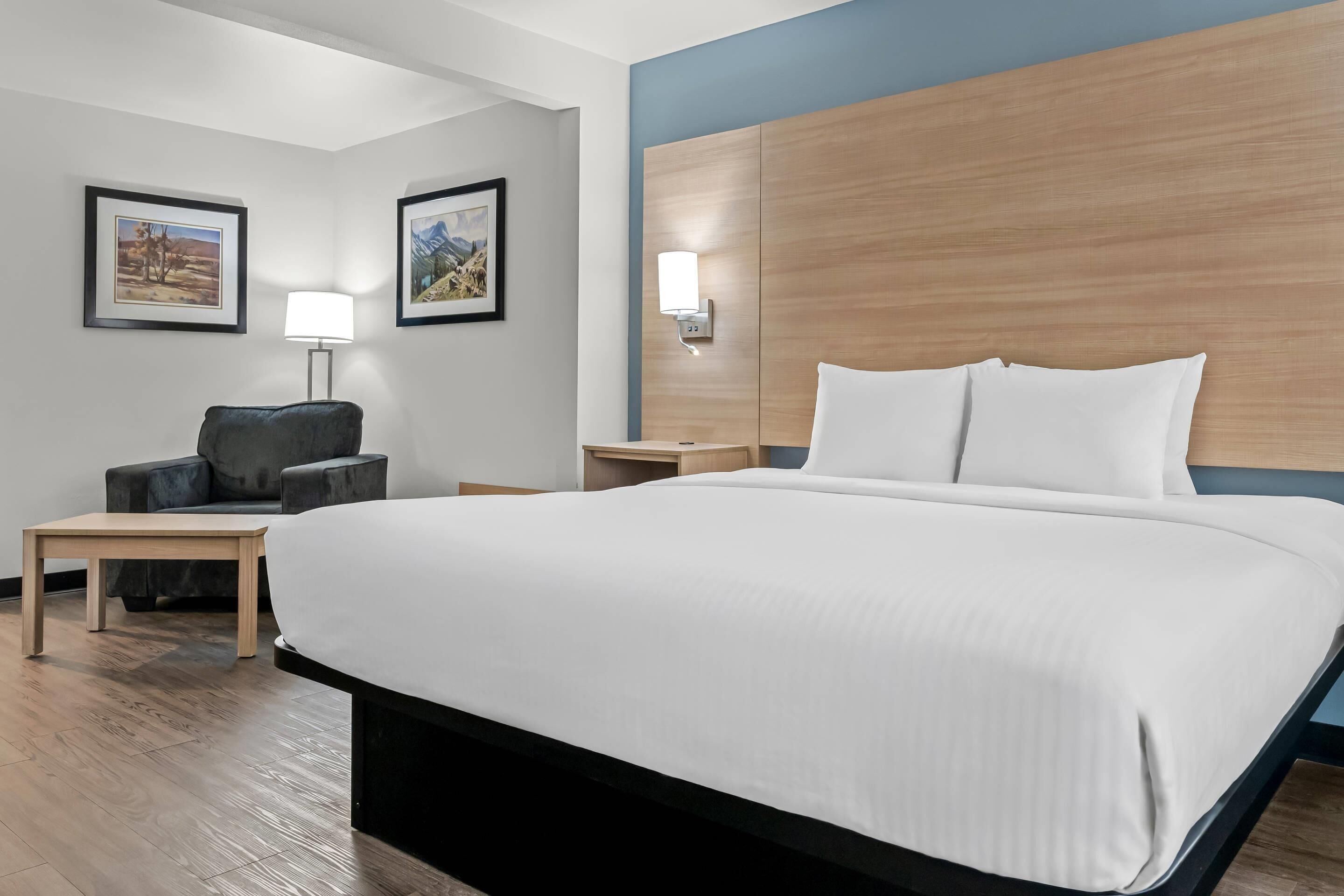 Bureau, fer et planche à repasser, Wi-Fi gratuit, réveils