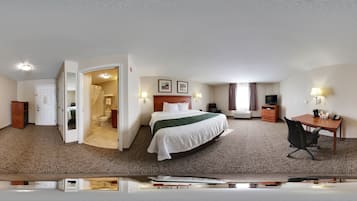 1 bedroom, desk, laptop workspace, free WiFi