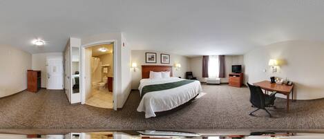 1 bedroom, desk, laptop workspace, free WiFi