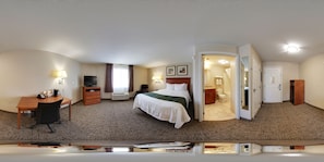 1 bedroom, desk, laptop workspace, free WiFi