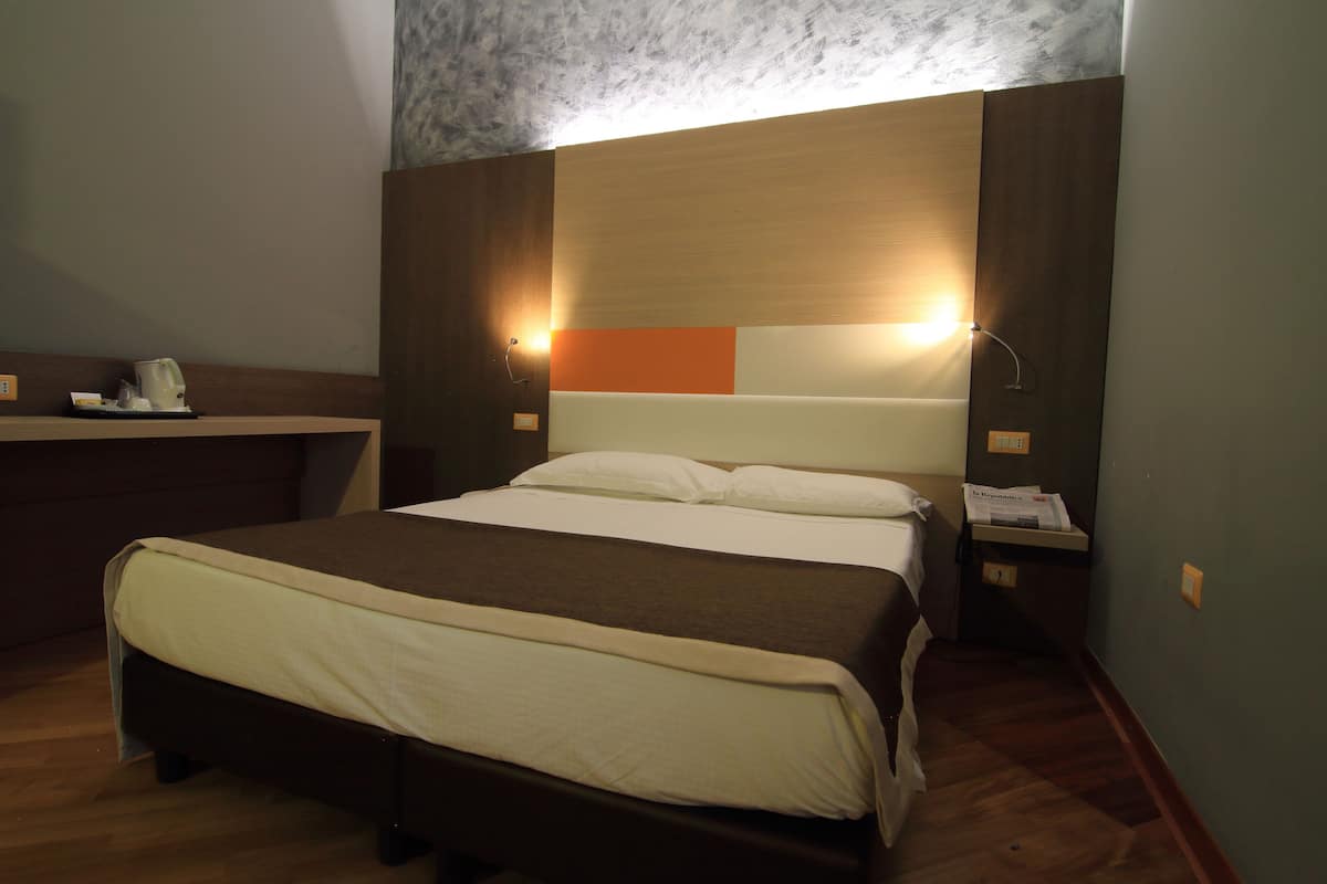 Tweepersoonskamer | 1 slaapkamer, donzen dekbedden, pillowtop-bedden, een minibar
