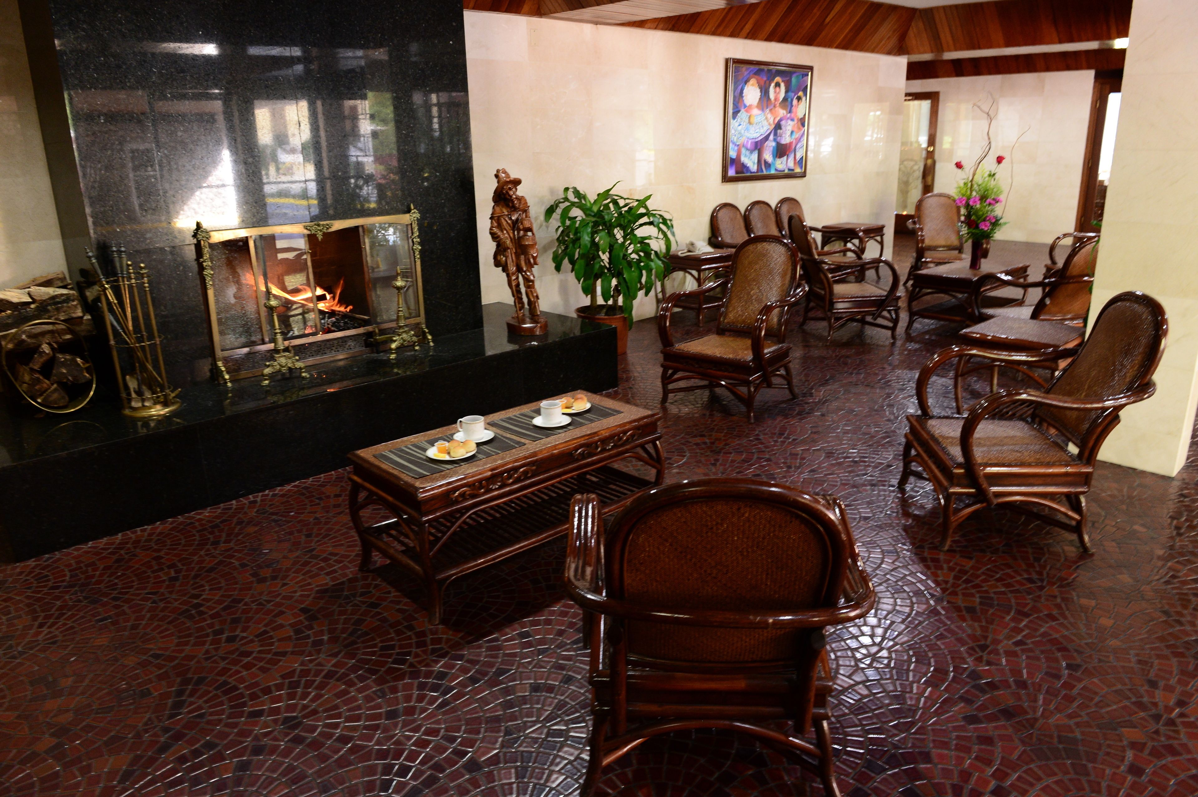 Sala de estar en el lobby