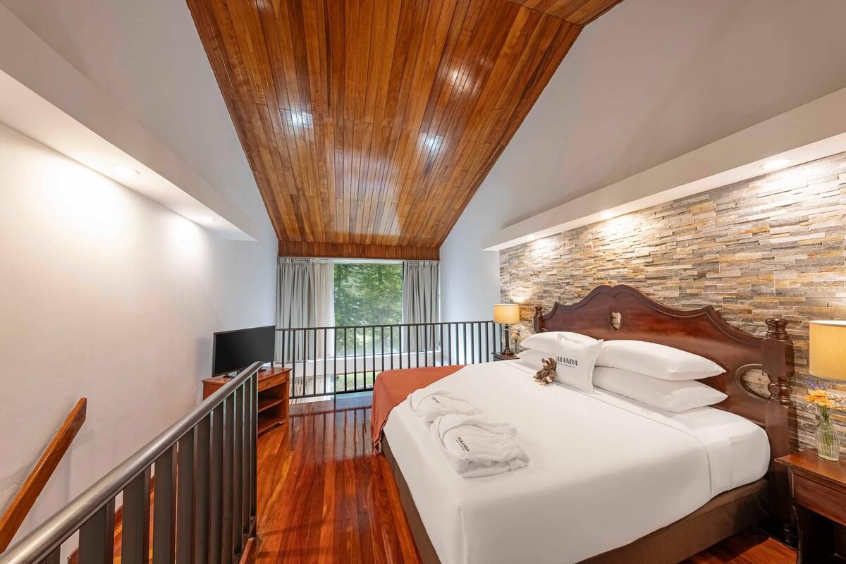 1 King Bed, 2 Level Room, Studio Suite