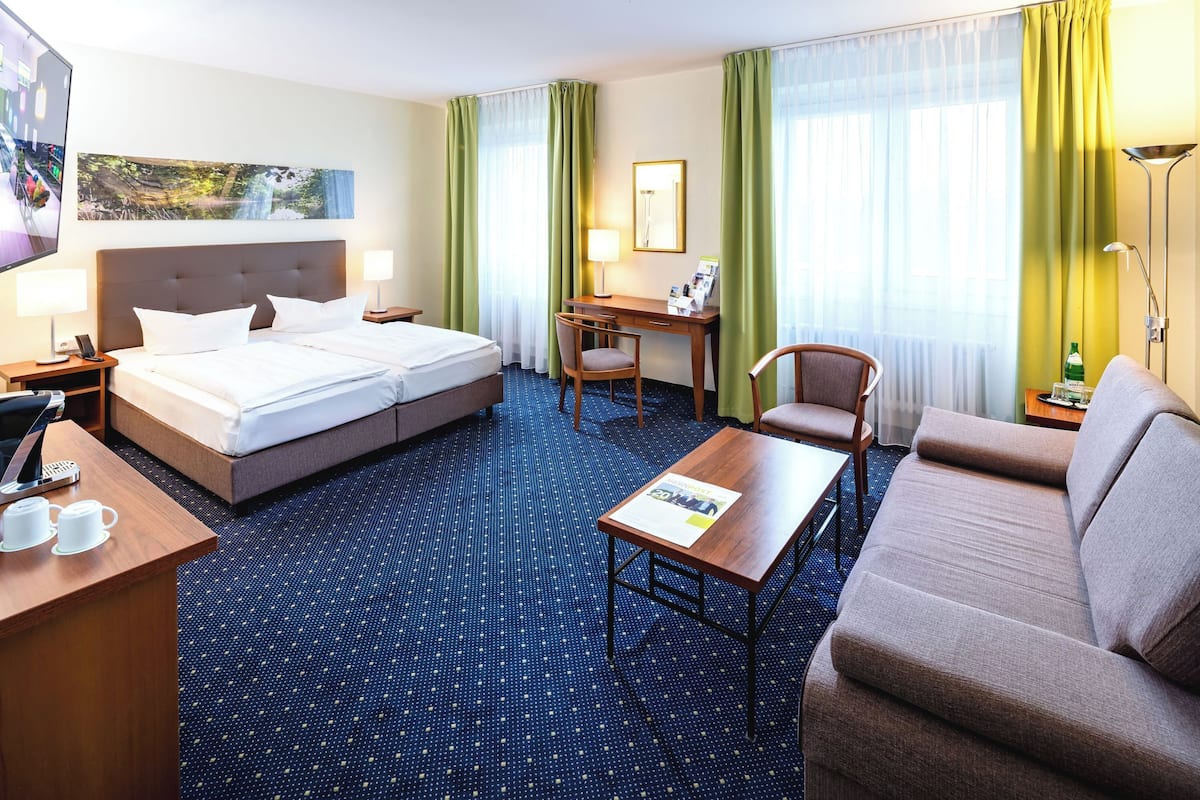 In-room safe, blackout drapes, free WiFi, bed sheets