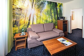 In-room safe, blackout drapes, free WiFi, bed sheets - AHORN Seehotel Templin (Templin)