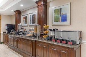 Café da manhã com buffet grátis