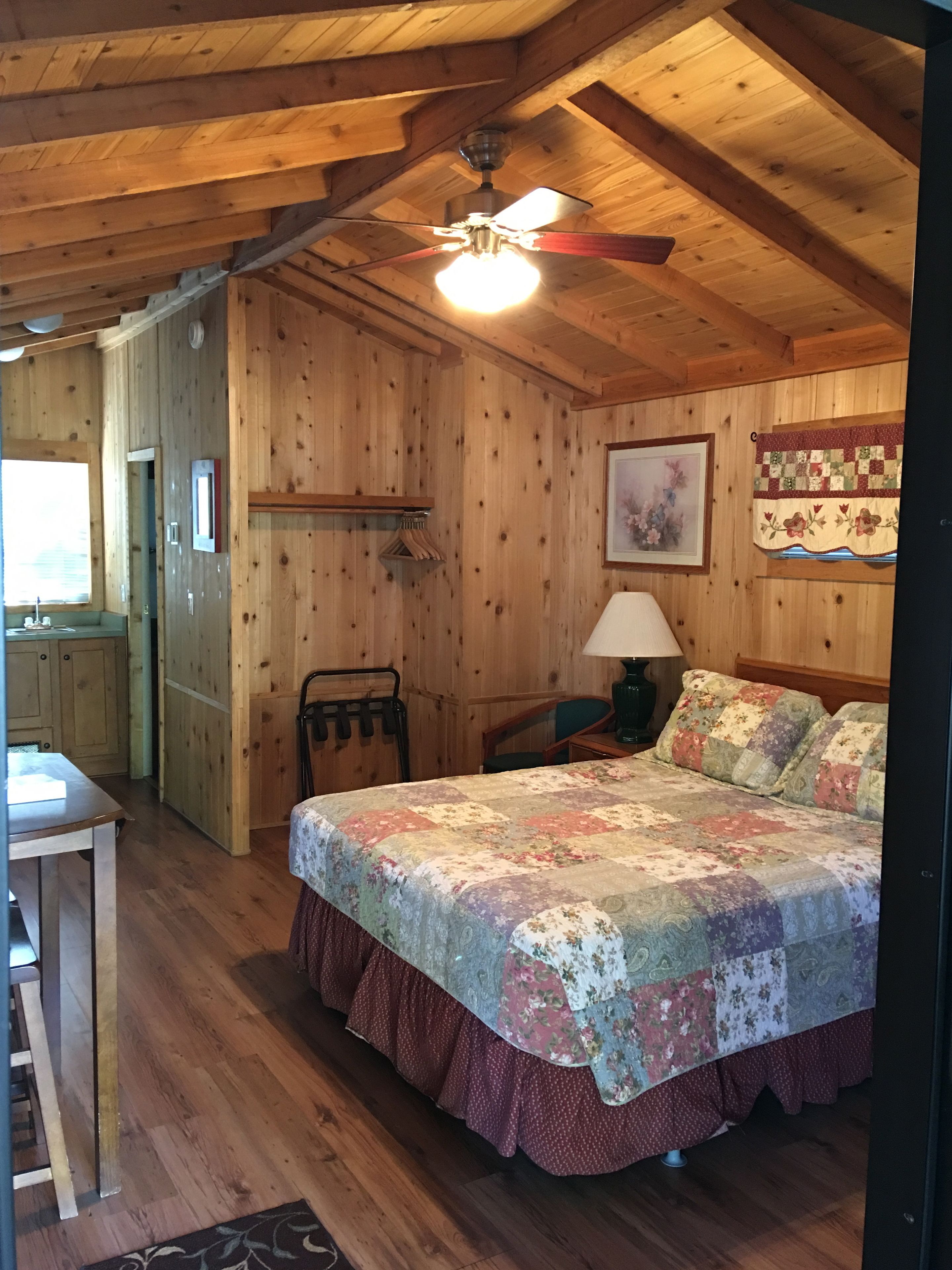 Ferienhaus, 1 Queen-Bett, Kochnische | Wohnbereich