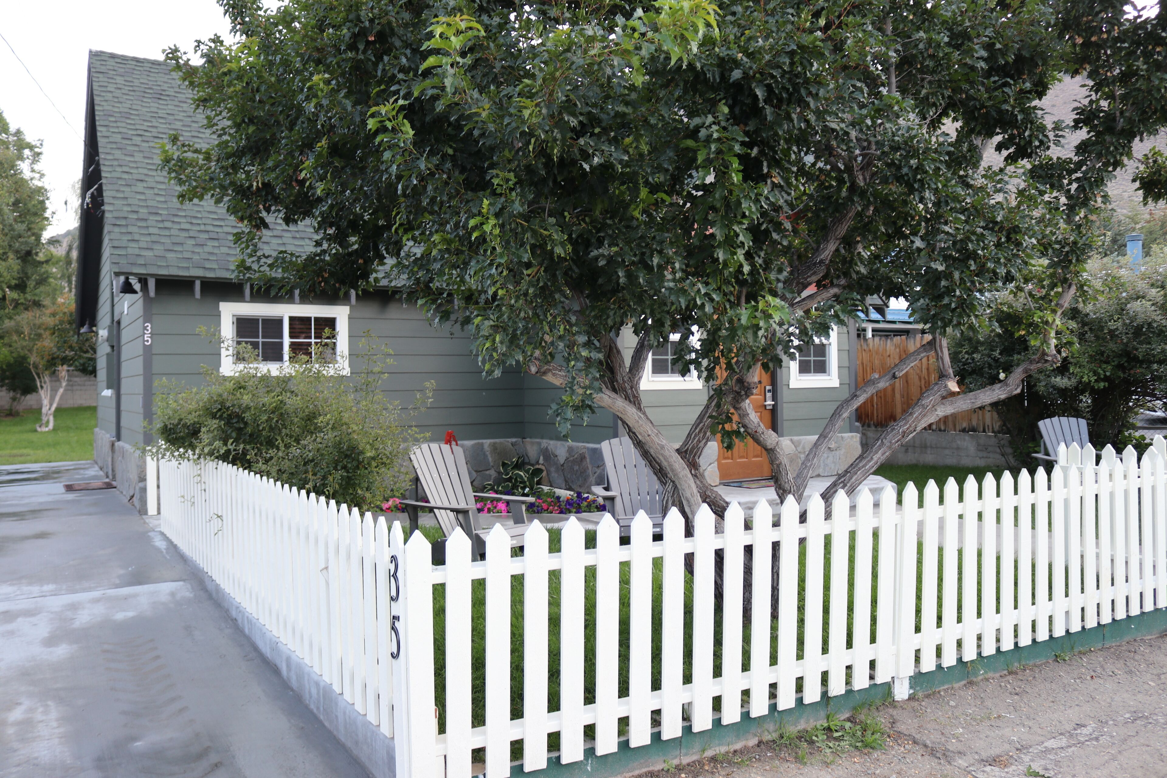 Fachada da propriedade