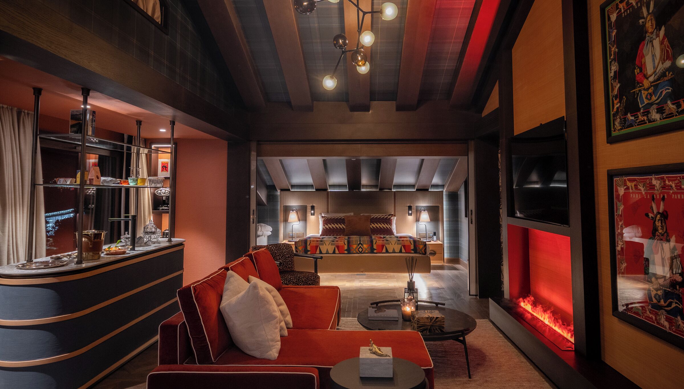 Eight Suite | Zona de estar | Una Smart TV