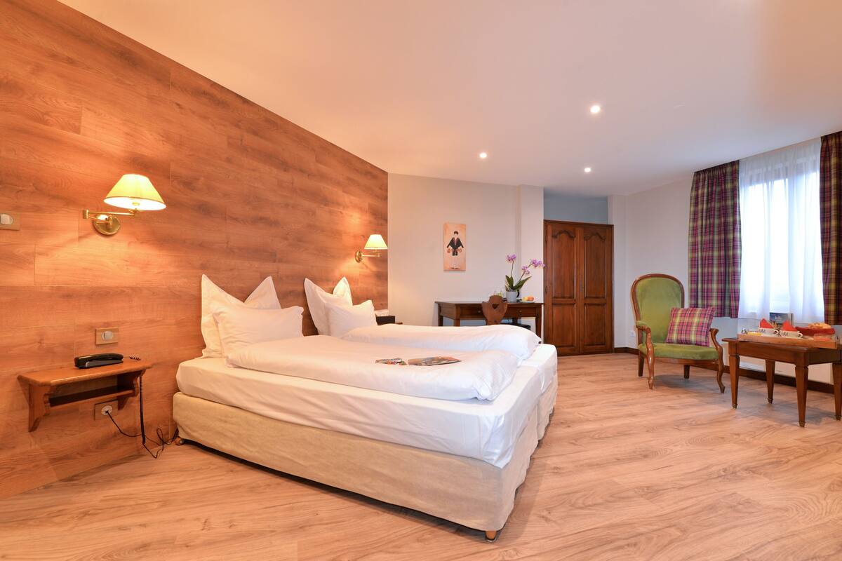 superior double room | minibar, desk, free wifi, bed sheets