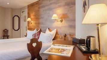 Superior tweepersoonskamer | Een minibar, een bureau, gratis wifi, beddengoed
