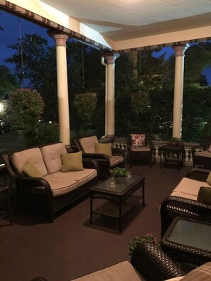 Porch - Batcheller Mansion Inn (Saratoga Springs)