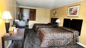 Standard Room, 2 Double Beds, Non Smoking | Desk, iron/ironing board, rollaway beds, free WiFi - Budget Host Mel-Dor Motel (New Berlinville)