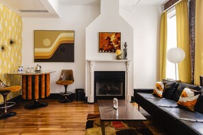 Suite – executive, 1 kingsize-seng, peis, byutsikt (The Mod) | Sengetøy av topp kvalitet, Tempur-Pedic-senger og individuelt dekorert