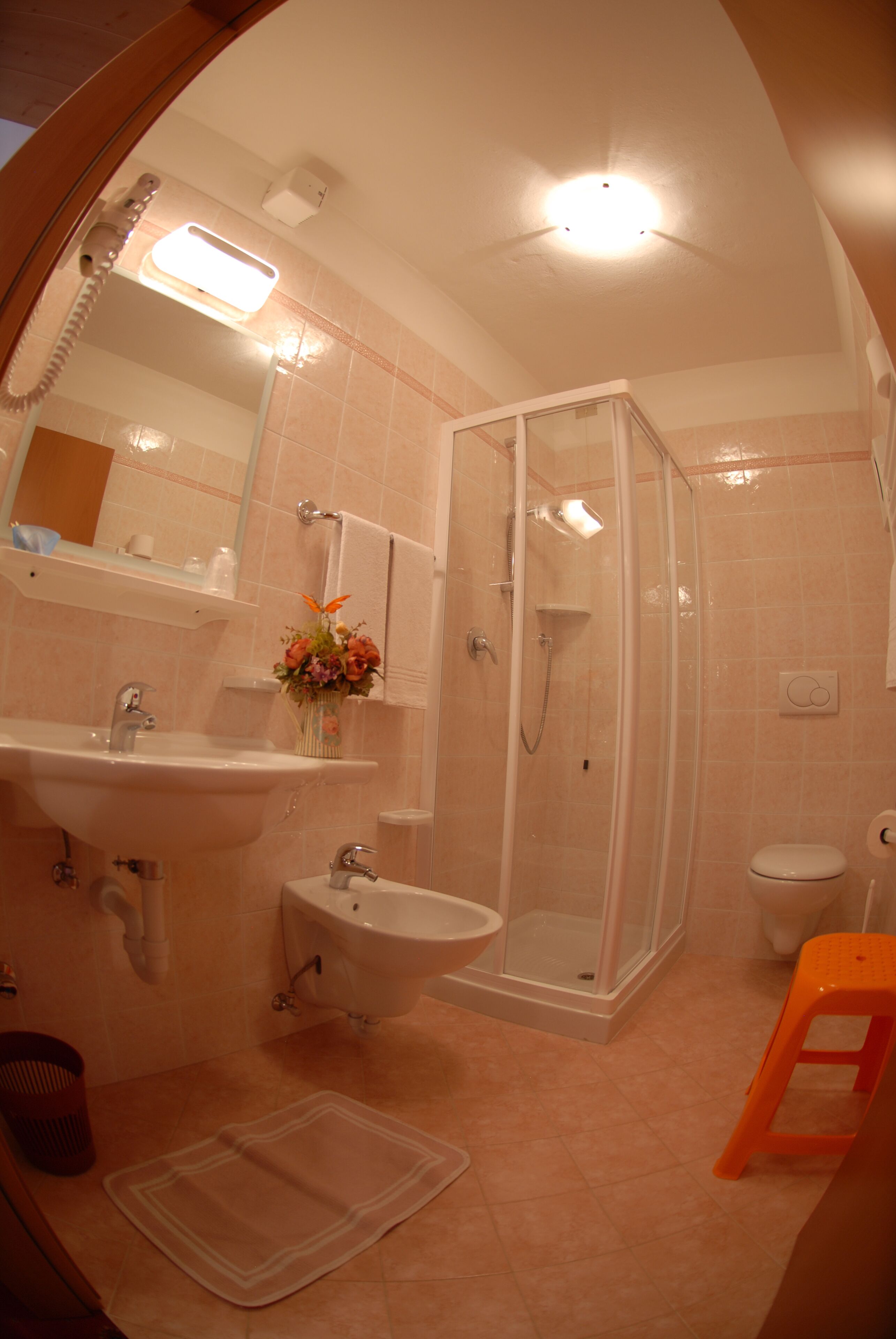 standard single room | bathroom | hair dryer, bidet, towels
