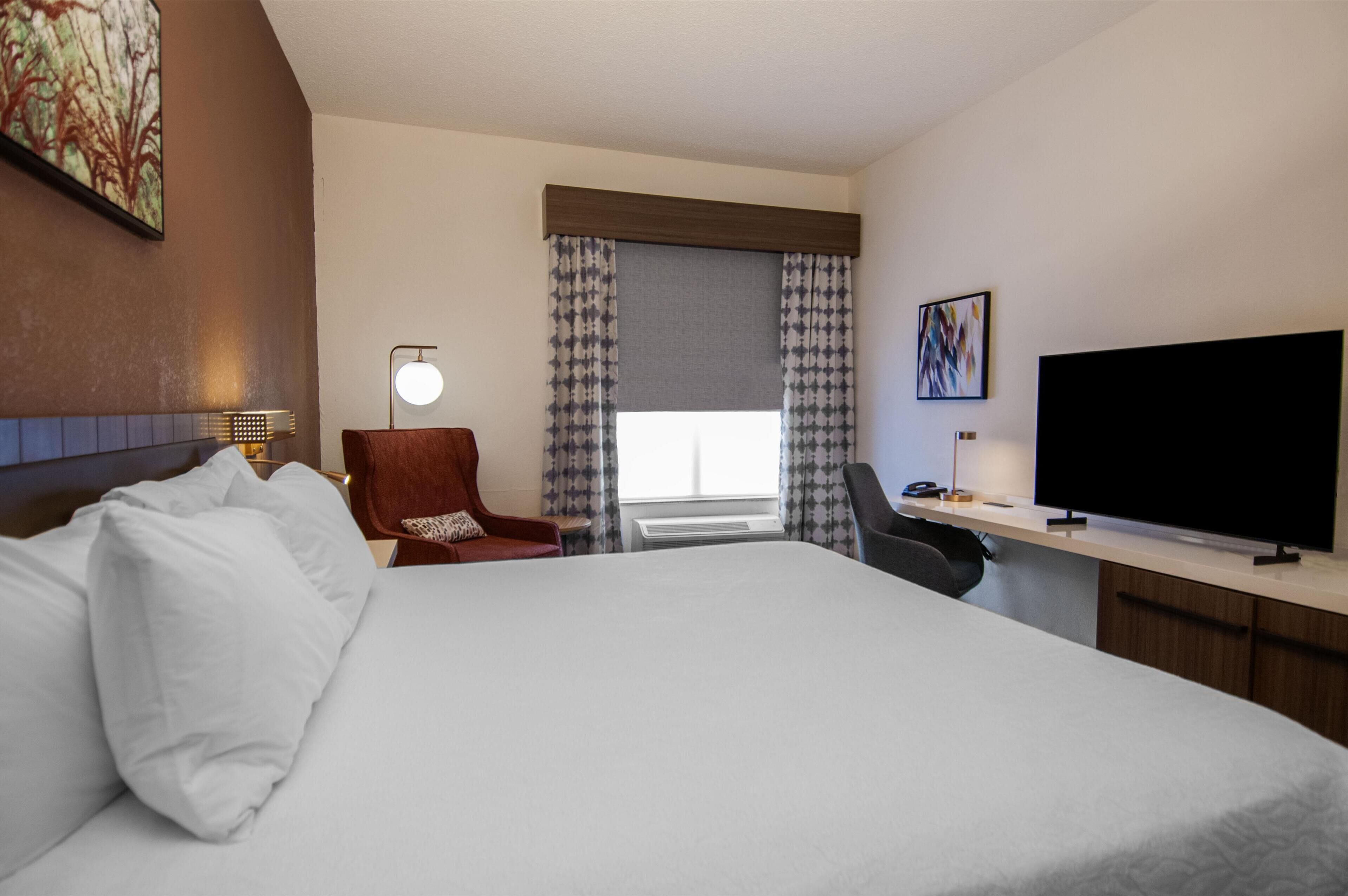 Couette en duvet, coffre-fort, rideaux d’obscurcissement