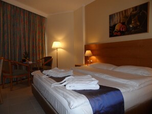 In-room safe, desk, free cribs/infant beds, rollaway beds