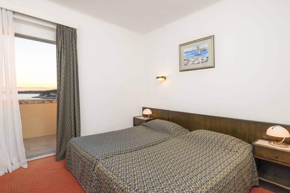 Chambre Supérieure avec lits jumeaux, vue mer