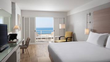 Premium bedding, minibar, in-room safe, desk