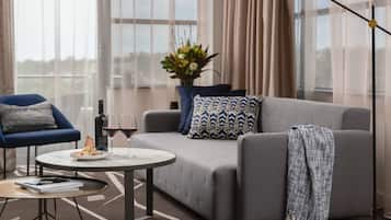 Appartamento, 1 camera da letto | Area soggiorno | TV LCD