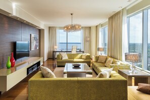 Presidential Suite, 1 King Bed with Sofa bed | Premium bedding, minibar, in-room safe, desk