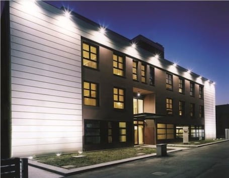 Front of property – evening/night