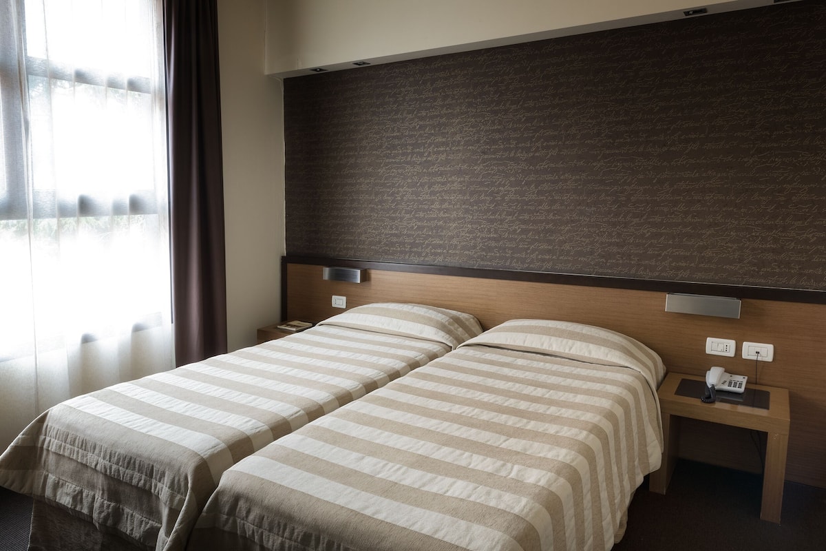 Down duvets, minibar, in-room safe, desk