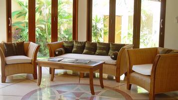 Vila, 1 kamar tidur, kolam renang pribadi | Pemandangan dari kamar