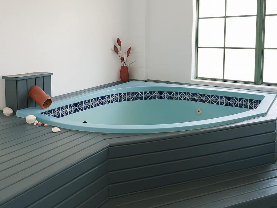 Banheira de hidromassagem particular