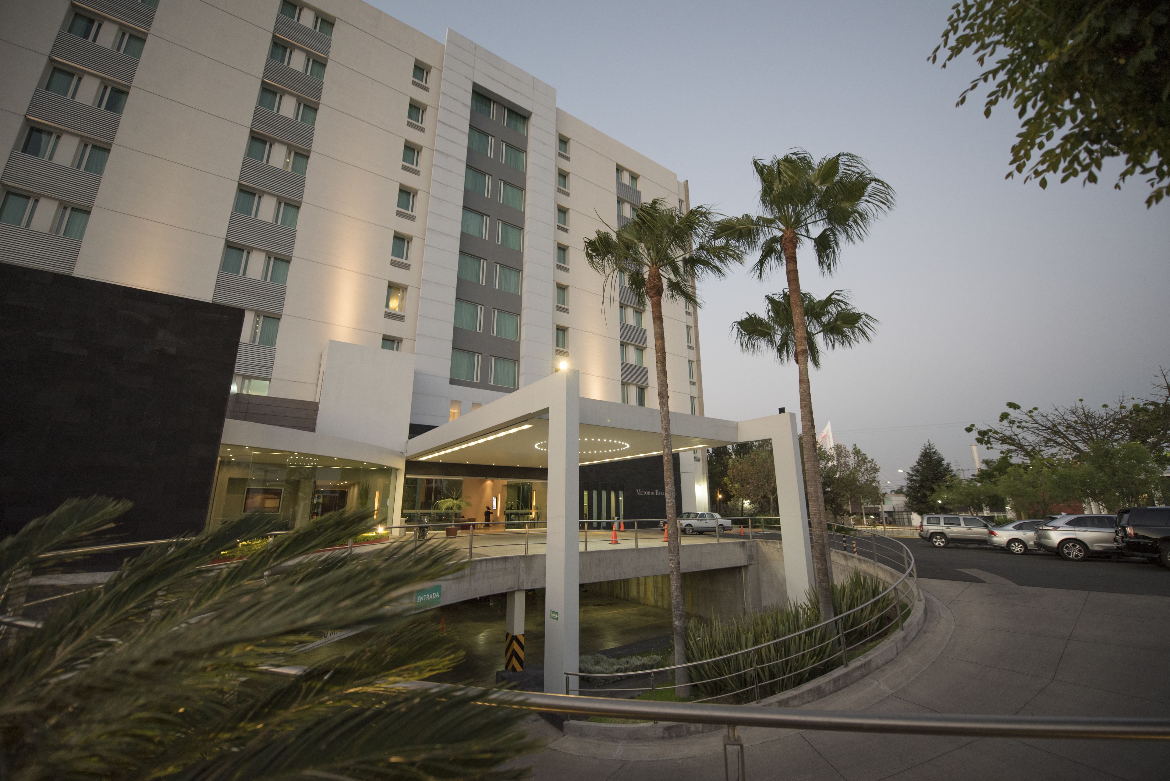 Entrada de la propiedad